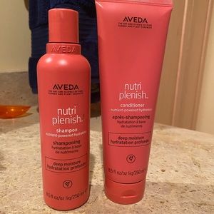 Aveda nutriplenish shampoo & conditioner!